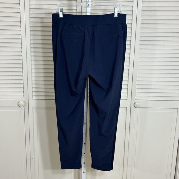 Athleta Brooklyn Ankle Navy Blue Pants Size 10 - Picture 7 of 12